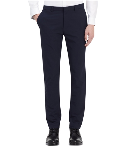 Calvin Klein Mens Infinite Tech Dress Pants Slacks skycaptain 33x30