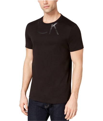Calvin Klein Mens Logo Graphic T-Shirt black M
