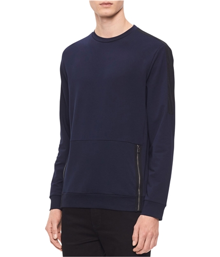 Calvin Klein Mens Pullover Sweatshirt cadetnavy L