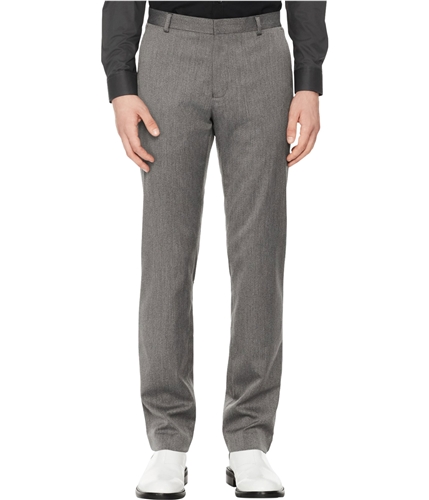 Calvin Klein Mens Slim Fit Stretch Casual Trouser Pants grey 30x32