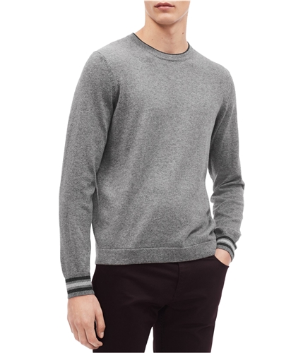 Calvin Klein Mens Tipped Pullover Sweater weekend XS