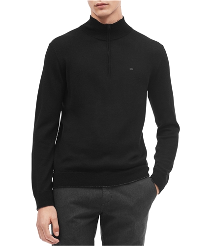 Calvin Klein Mens Extra Fine Pullover Sweater charcoal XS