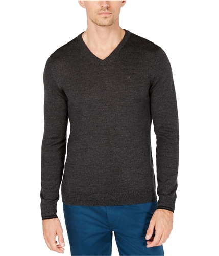 Calvin Klein Mens Extra Fine Merino Pullover Sweater medbeige L