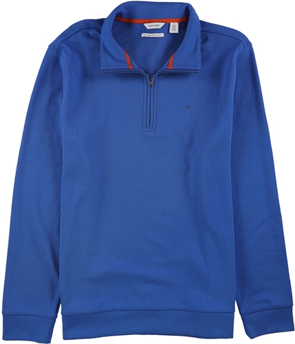 Calvin Klein Mens New Essential Sweatshirt brightblue XS