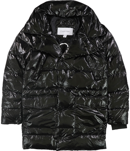 Calvin Klein Mens Oversized Puffer Jacket black XS