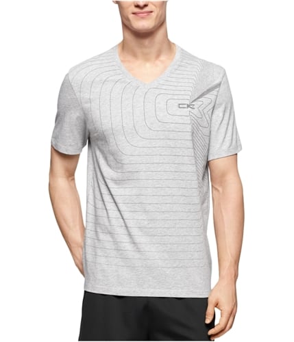 Calvin Klein Mens Sound Wave Graphic T-Shirt pointheather L