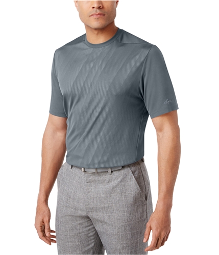 Greg Norman Mens RapiDry Sun Protected Basic T-Shirt bluesocket S