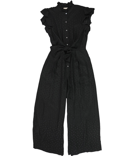 Rebecca Taylor Womens Silk Jumpsuit black 2