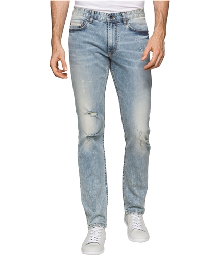 Calvin Klein Mens Saltwater Indigo Slim Fit Jeans saltwaterindi 30x32