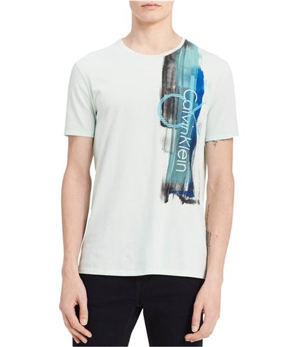 Calvin Klein Mens Logo Graphic T-Shirt bay 2XL