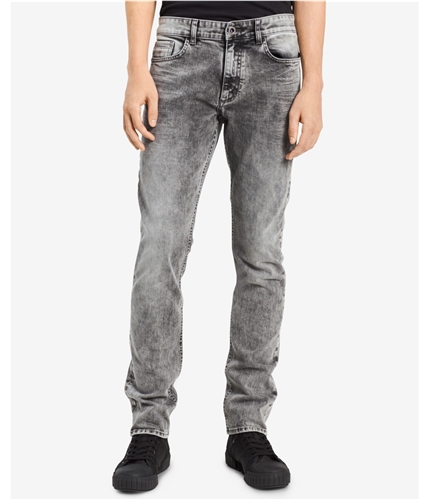 Calvin Klein Mens Standard Skinny Fit Jeans stormash 40x32