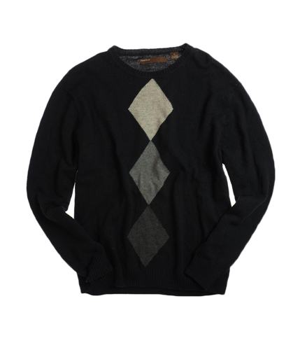 Perry Ellis Mens Ls C/w Ombre Arg Crw Knit Sweater black XL