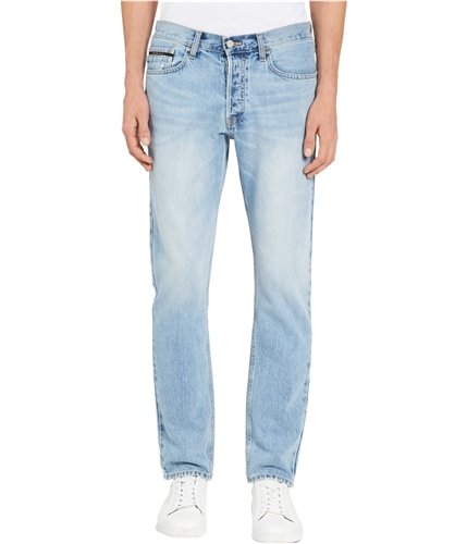Calvin Klein Mens Taper Straight Leg Jeans jalapenoblue 32x30