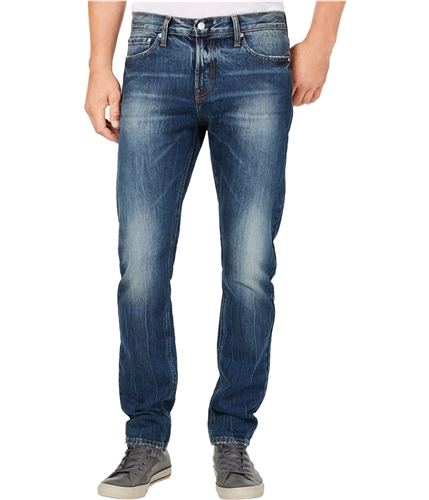 Calvin Klein Mens Medium Slim Fit Jeans rabitosblue 29x30
