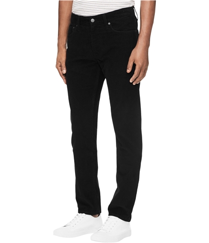 Calvin Klein Mens Slim Casual Corduroy Pants black 30x30