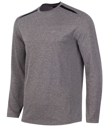 Greg Norman Mens Mesh-Inset Basic T-Shirt midhtrgrey 3XLT
