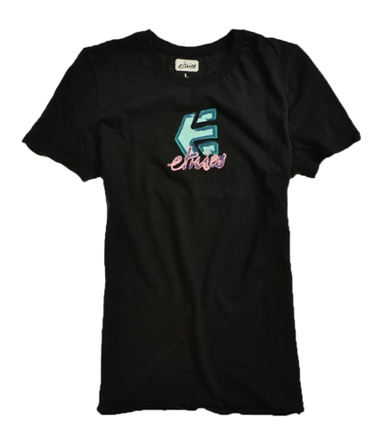 Etnies Womens Paintball Graphic T-Shirt black L