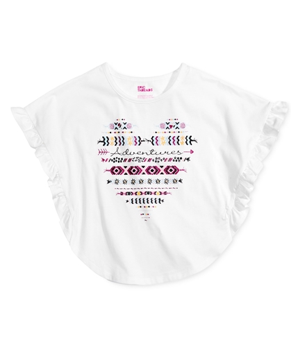 Epic Threads Girls Heart Graphic T-Shirt holidayivory 6