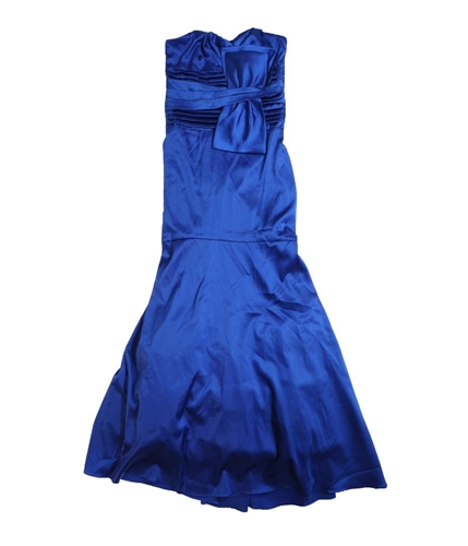 Bee Darlin Womens Formal Strapless Gown Dress bl 9/10