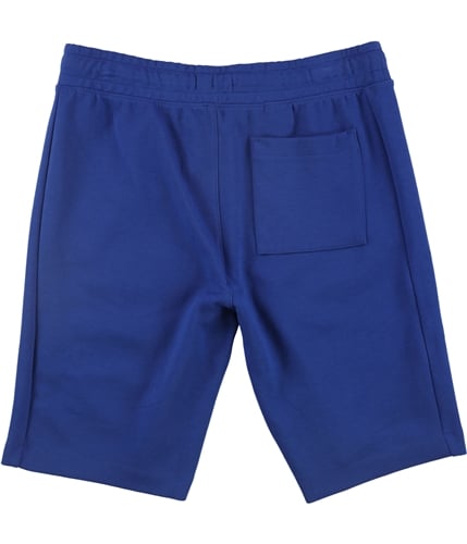 DKNY Mens Debossed Casual Walking Shorts blue S