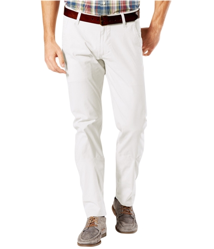 Dockers Mens Tapered Casual Trouser Pants white 29x32