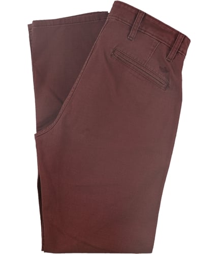 Dockers Mens Tapered Alpha Khaki Casual Chino Pants red 30x30