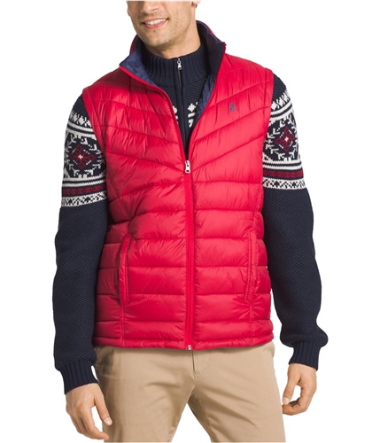 IZOD Mens Apex Quilted Jacket realred M