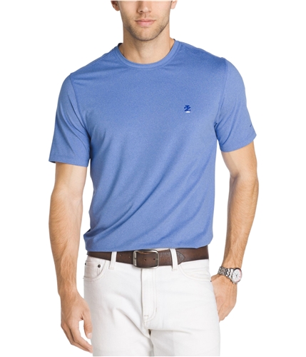 IZOD Mens CoolFX Cotton Basic T-Shirt blueradiance S