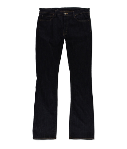 Ralph Lauren Mens 5 Pocket Bootcut Slim Fit Jeans dark 31x34