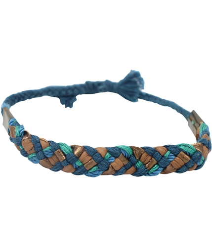 American Eagle Womens Braided Strand Bracelet 400 7 in.