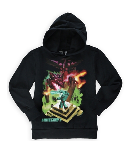 Mojang & Jinx Boys Minecraft Hoodie Sweatshirt black 10