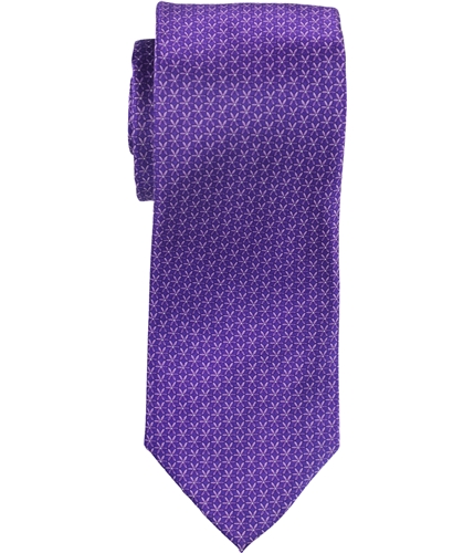 The Men's Store Mens Floral Self-tied Necktie purple One Size