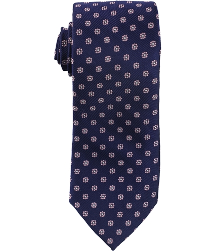 The Men's Store Mens Mini Floral Self-tied Necktie pinknavy One Size