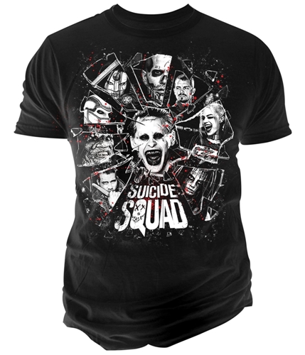 Changes Mens Suicide Squad Graphic T-Shirt black M