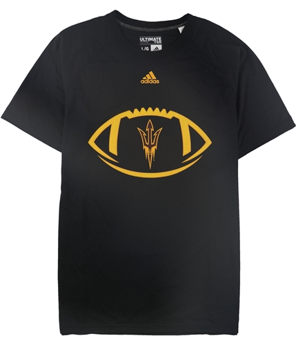 Adidas Mens ASU Football Graphic T-Shirt black S