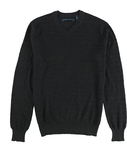 Perry Ellis Mens Crewneck Pullover Sweater blackheather S