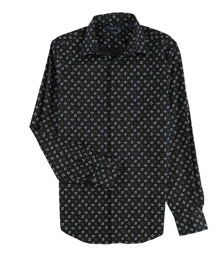 Perry Ellis Mens Non-Iron Button Up Shirt 010 S