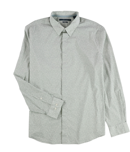 Perry Ellis Mens Travel Luxe Button Up Shirt brightwhite XL