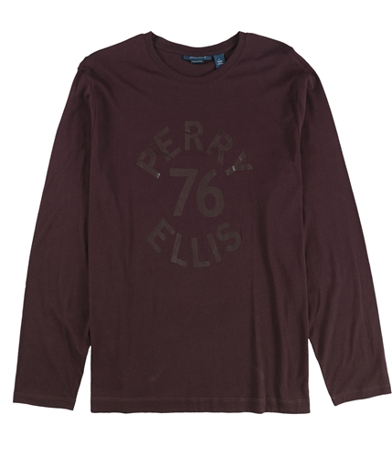 Perry Ellis Mens 76 Basic T-Shirt eclipse XL