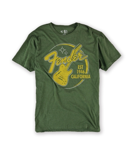 Fender Mens 1940 California Graphic T-Shirt armyheather S