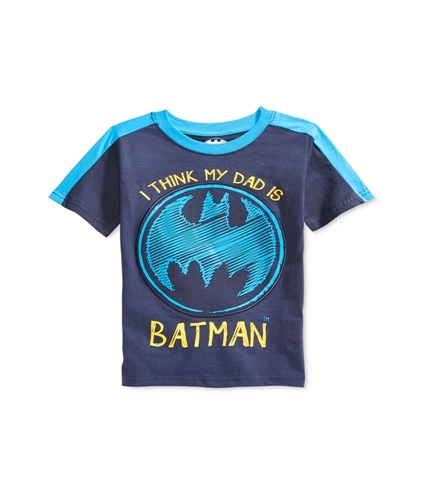 DC Comics Boys I Think My Dad Is Batman Graphic T-Shirt navy 6