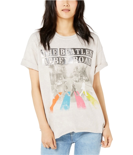 True Vintage Womens Abbey Road Graphic T-Shirt egret XS