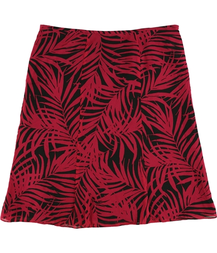 Le Suit Womens Foliage A-line Skirt hotpink 16