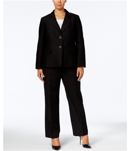 Le Suit Womens Professional Dress Pants black 24W/30