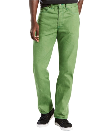 Levi's Mens 501 OG Shrink-to-fit Regular Fit Jeans freshleaf 32x30
