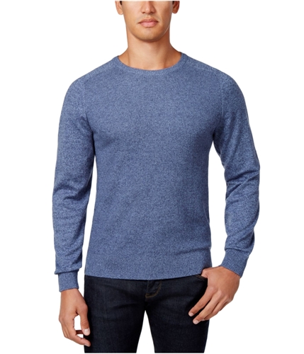 IZOD Mens Waffle-Knit Pullover Sweater ocean 2XL