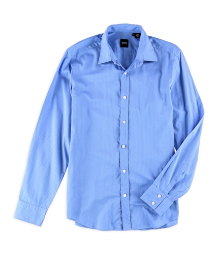 Hugo Boss Mens Textured Button Up Shirt 410 M