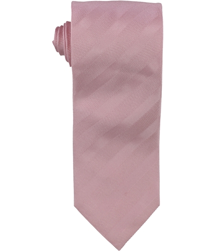 Hugo Boss Mens Stripe Self-tied Necktie pink One Size