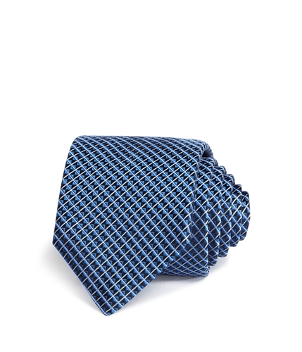 Hugo Boss Mens Diamond Self-tied Necktie navy One Size