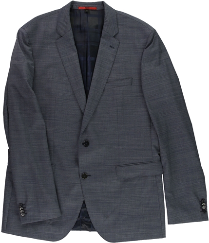 Hugo Boss Mens Slim-Fit Two Button Blazer Jacket darkblue 48